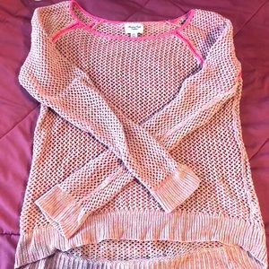 American Eagle crochet sweater